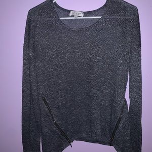 Sweater with zippers from Mystique Boutique